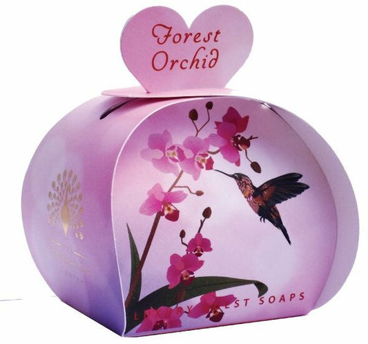 Hartjesvormige zeep 3 stuks van 20 gram - Forest Orchid - Medase