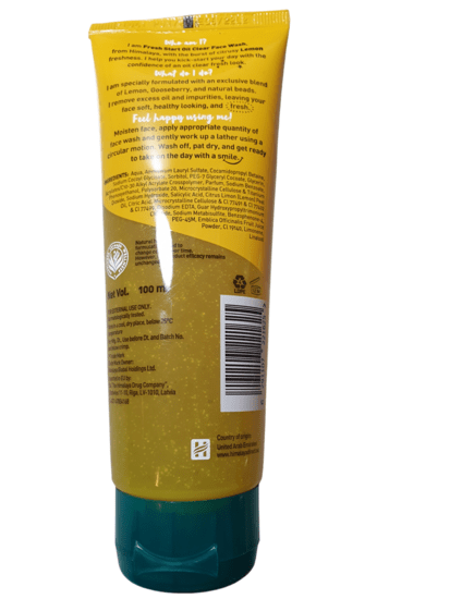 Himalaya oil clear face wash lemon - Medase