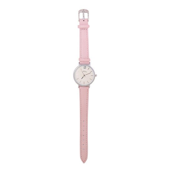 Horloge little time - Roze/zilver - Medase