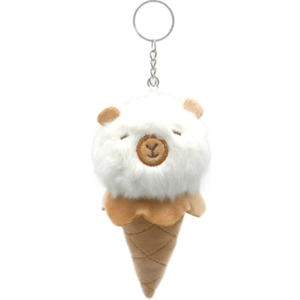 IJsje Capybara Sleutelhanger Pluche - Kawaii Sleutelhanger - Div kleuren - Medase