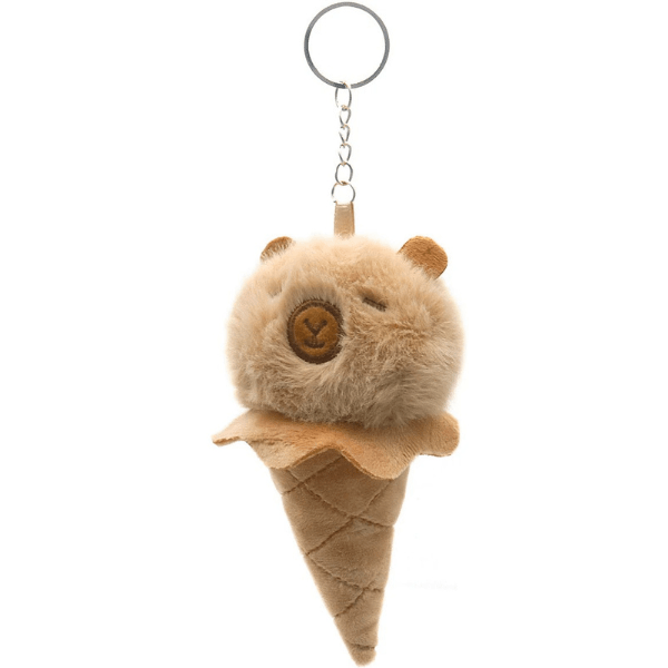 IJsje Capybara Sleutelhanger Pluche - Kawaii Sleutelhanger - Div kleuren - Medase