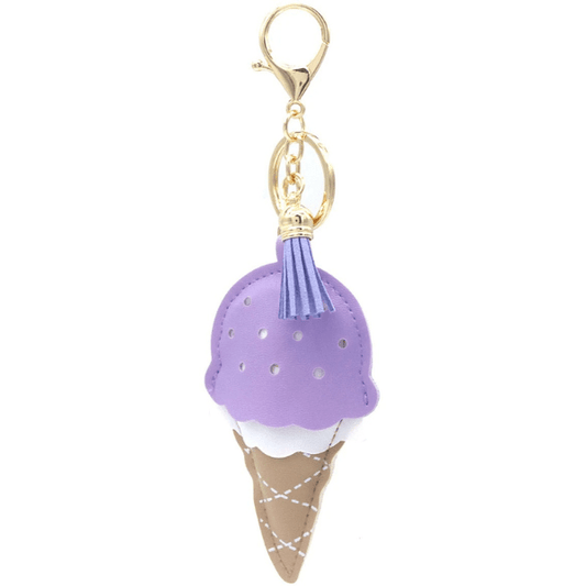 IJsje Sleutelhanger - Tas Hanger met Kwastje 18cm - Medase