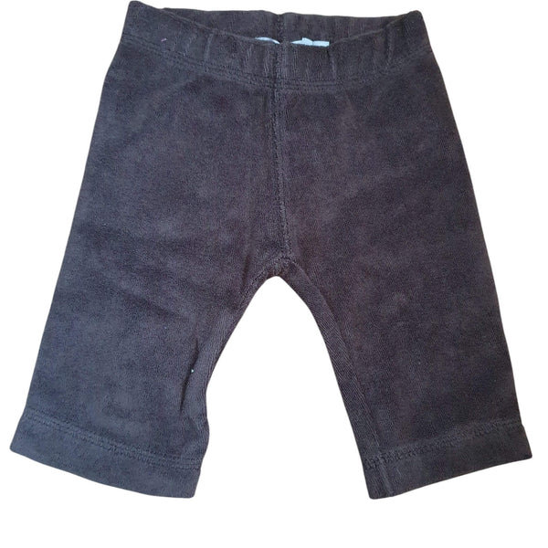 mps & Elfs baby badstof broekje donkerbruin terry katoen polyester elastisch maat 56 62 68 74 comfortabel