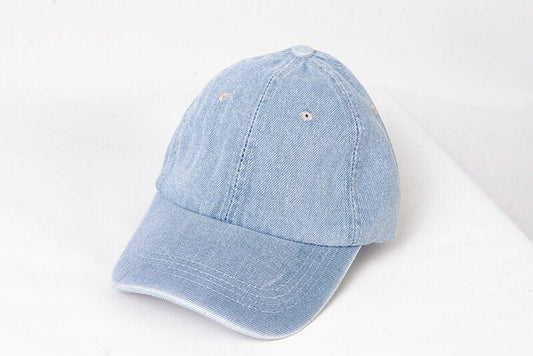Jeans cap/pet - Licht Blauw - Medase