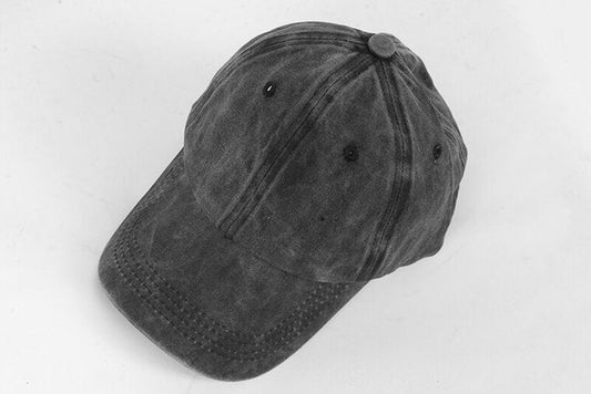 Jeans cap/pet - vaal Zwart - Medase