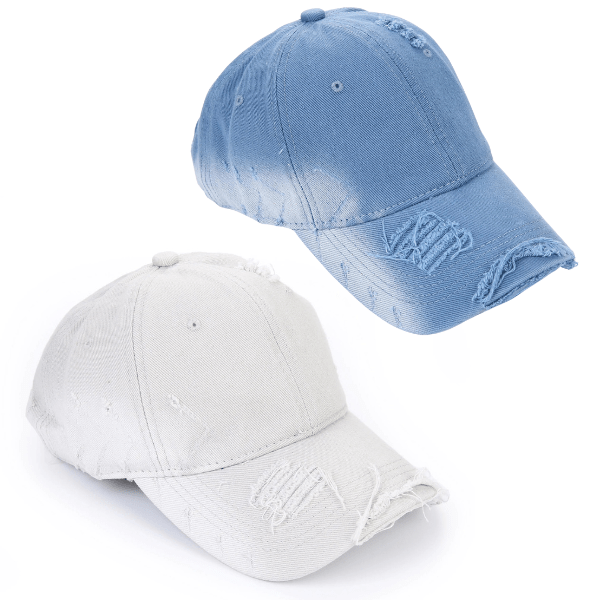 Jeans Pet Distressed - Baseball Cap Denim - Div kleuren - Medase