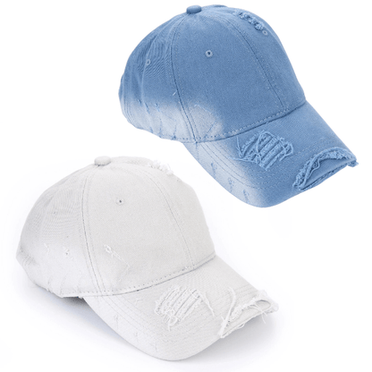 Jeans Pet Distressed - Baseball Cap Denim - Div kleuren - Medase