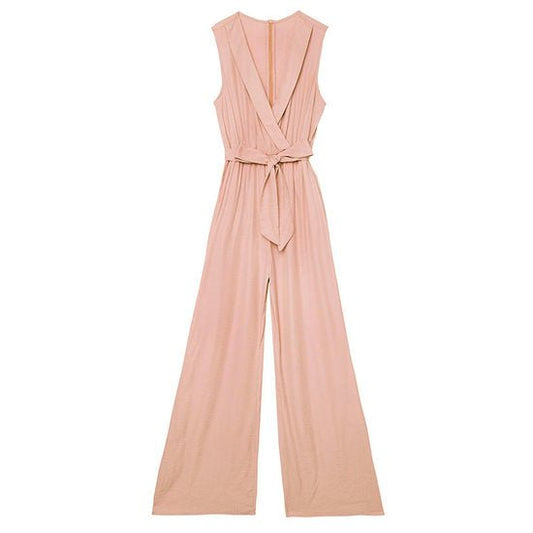 Jumpsuit pastel roze - Maat L - Medase