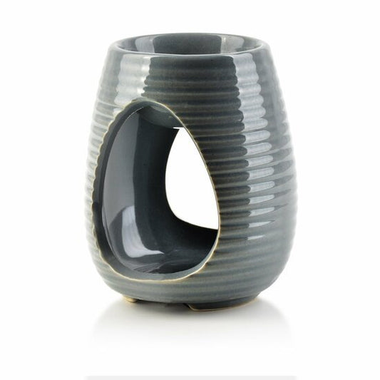 Keramische oliebrander mandy - Grijs - Medase