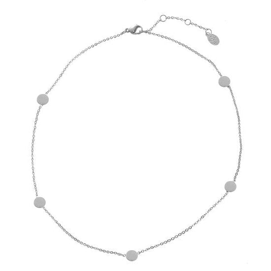 Ketting basic big rounds - Zilver - Medase