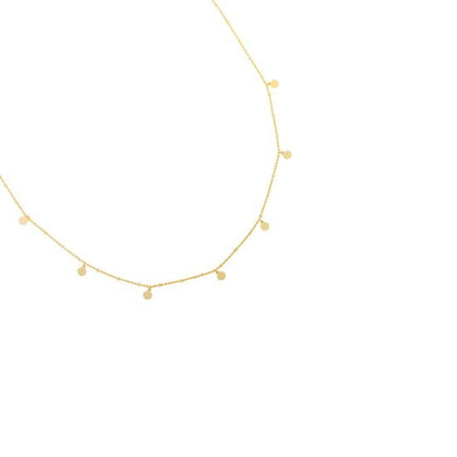Ketting basic rounds - Goud - Medase