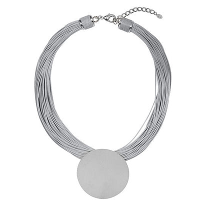 Ketting Big Circle - Grijs - Medase