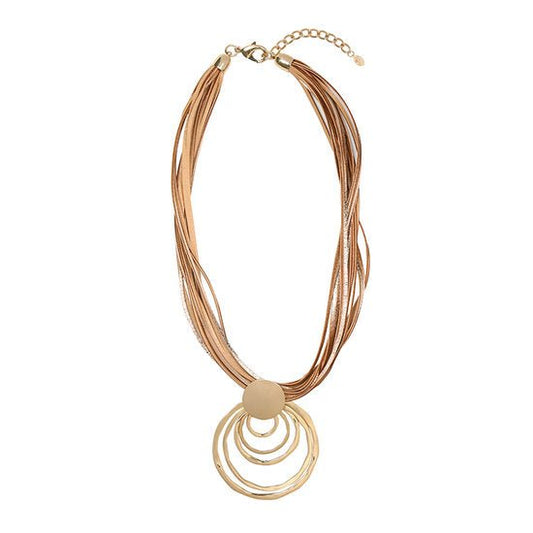 Ketting 'Circles' - Goud - Medase