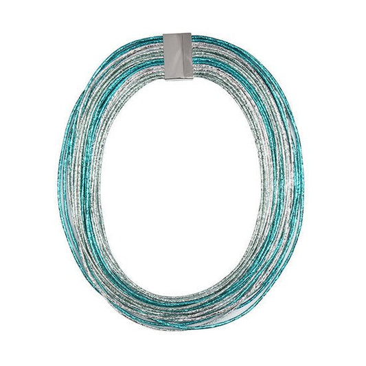 Ketting glam - Blauw - Medase
