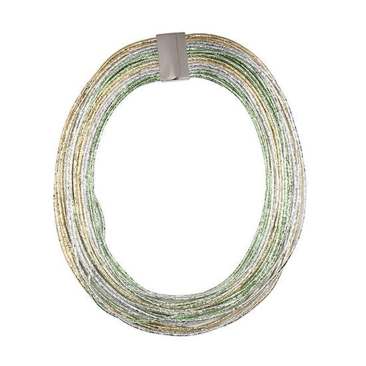Ketting glam - Groen - Medase
