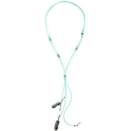 Ketting mystical leafs - Blauw - Medase