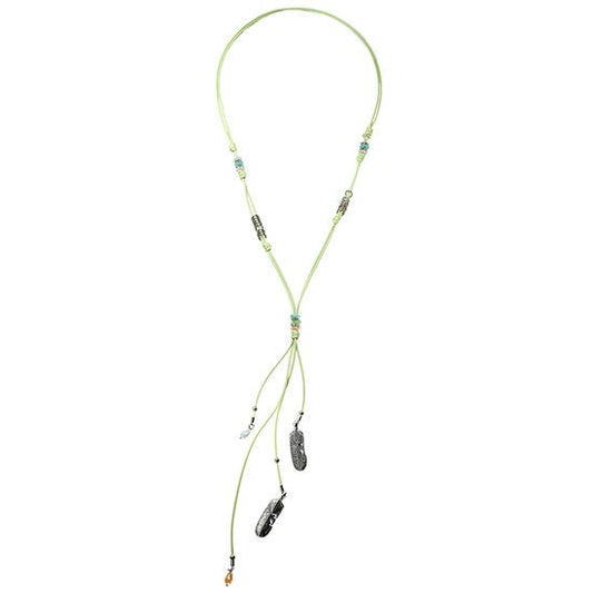 Ketting mystical leafs - Groen - Medase