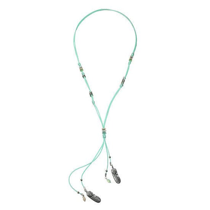 Ketting mystical leafs - Mint Groen - Medase