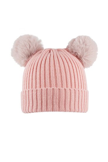 Kids Wintermuts basic - Roze - Medase