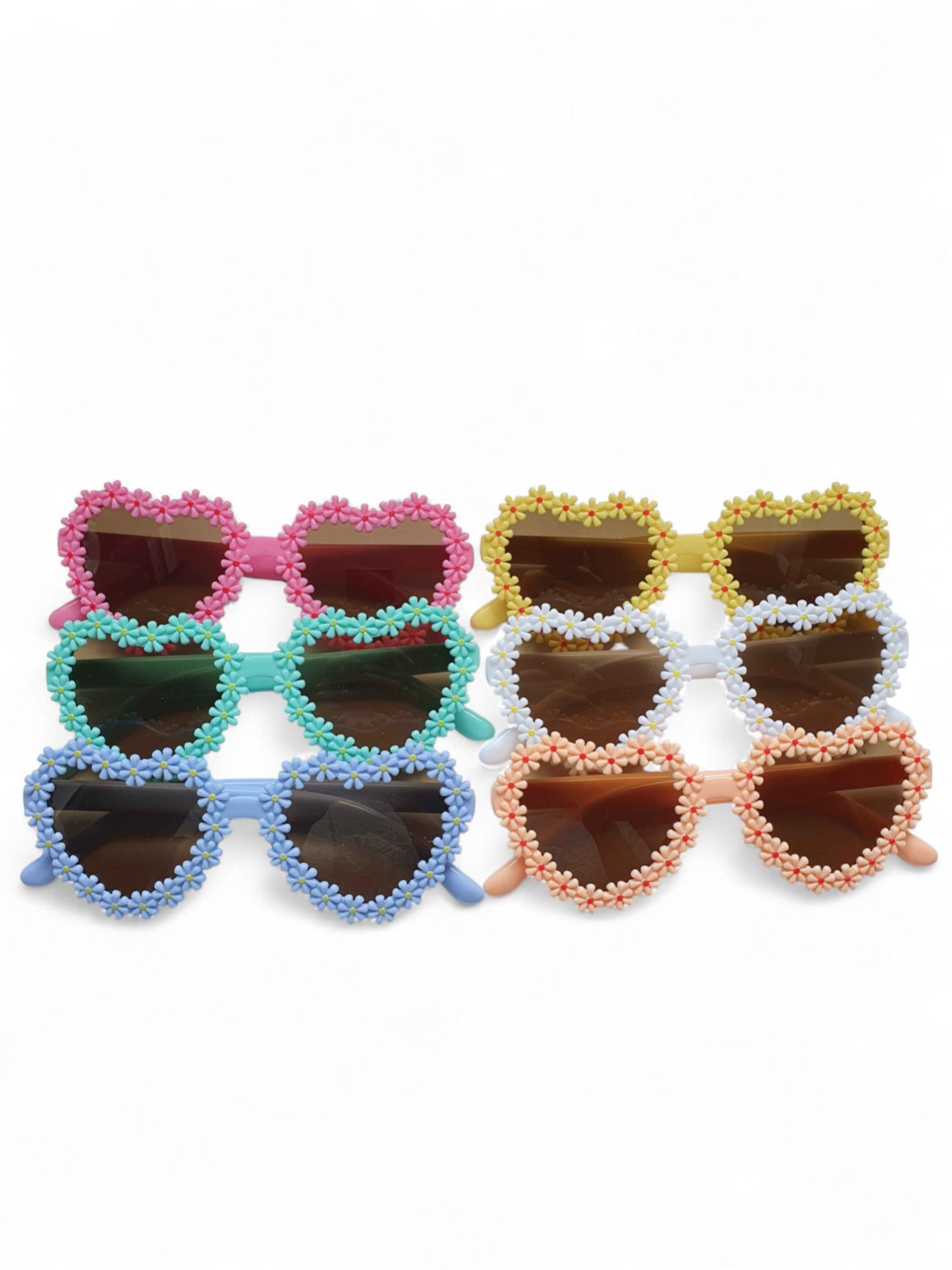 Kinder zonnebril flower hearts - Div kleuren - Medase