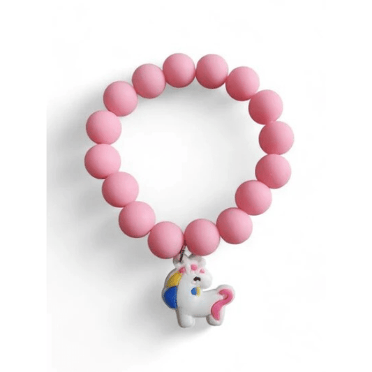 Kinderarmband eenhoorn roze - Medase
