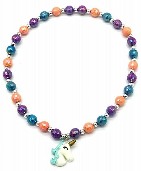 Kinderketting eenhoorn - Paars - Medase