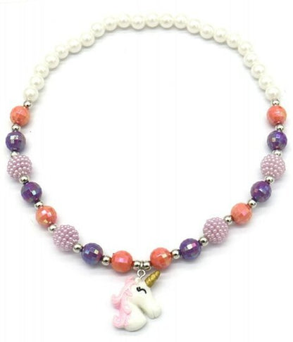 Kinderketting eenhoorn - Roze - Medase