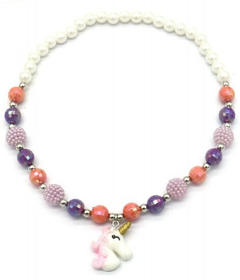 Kinderketting eenhoorn - Roze - Medase