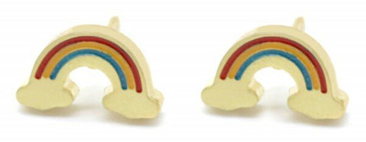 Kinderoorbellen regenboog/Goud - Medase