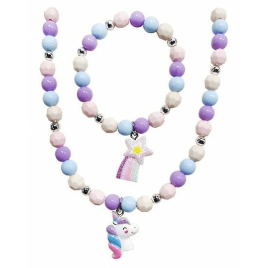 Kindersieraden set eenhoorn/ster - Medase