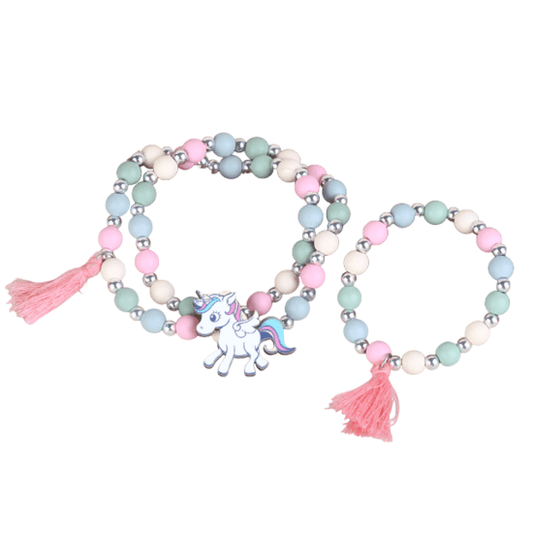 Kindersieradenset eenhoorn/tassel - Medase
