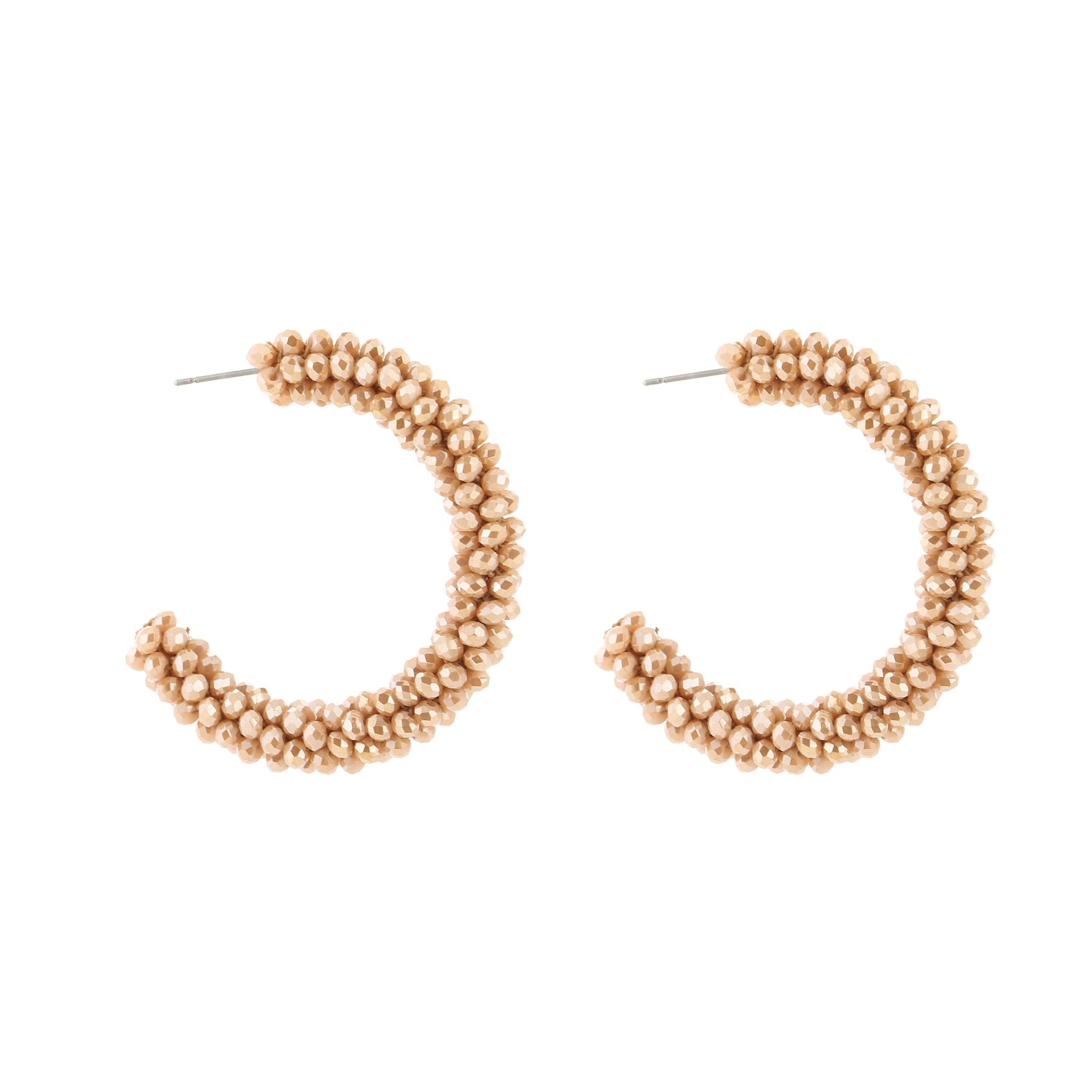 Kralen Creolen - Beaded Hoops - Medase