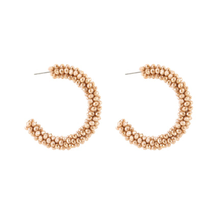 Kralen Creolen - Beaded Hoops - Medase