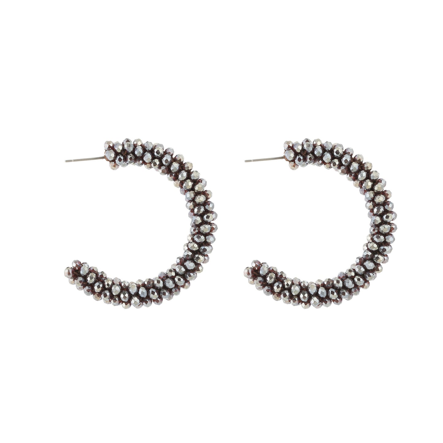 Kralen Creolen - Beaded Hoops - Medase