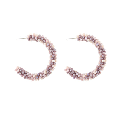 Kralen Creolen - Beaded Hoops - Medase