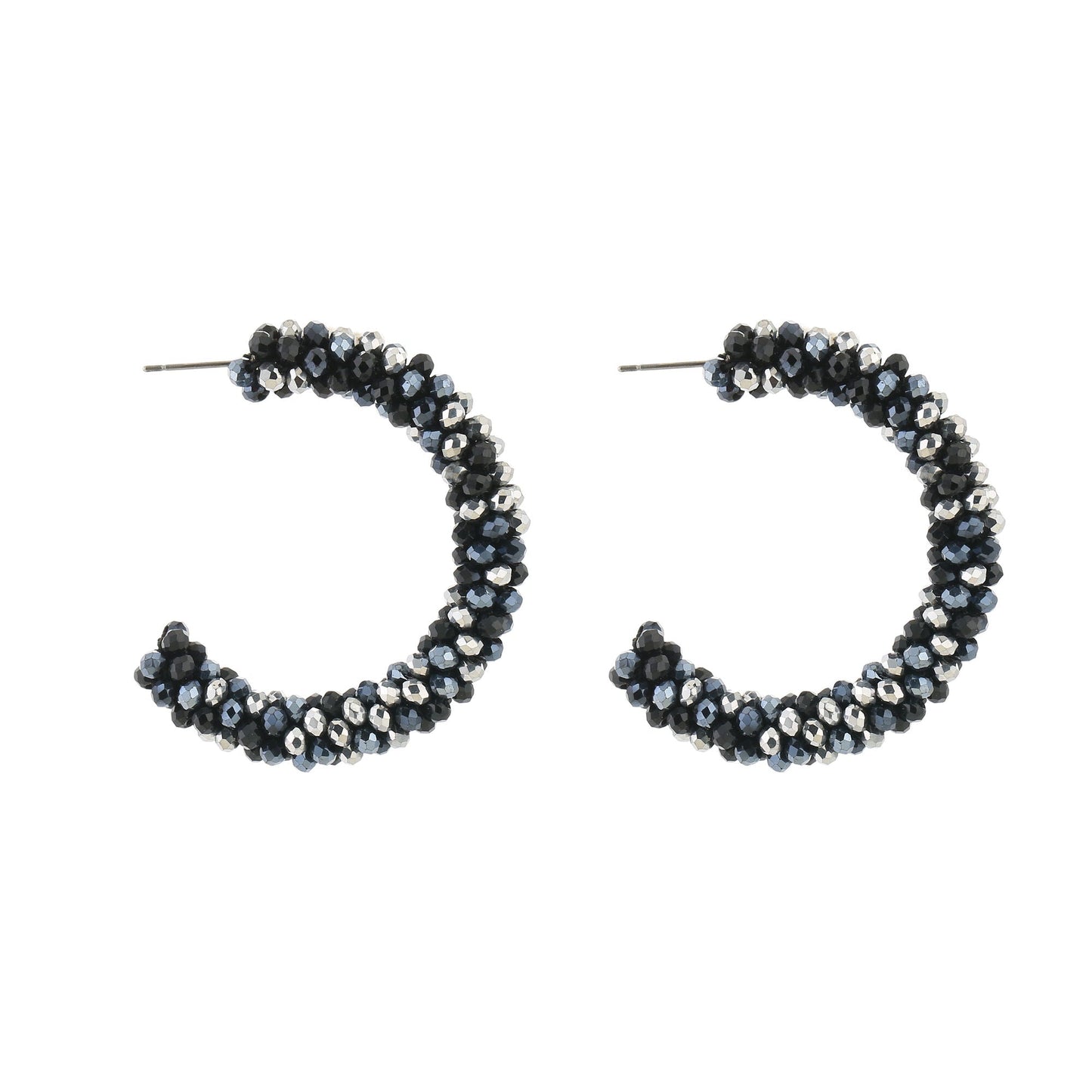 Kralen Creolen - Beaded Hoops - Medase