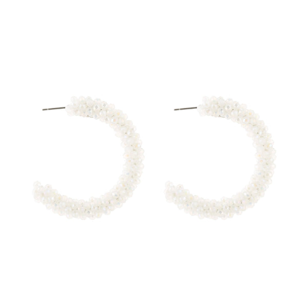 Kralen Creolen - Beaded Hoops - Medase