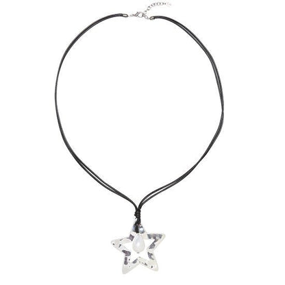 Lange ketting pearl star - Medase