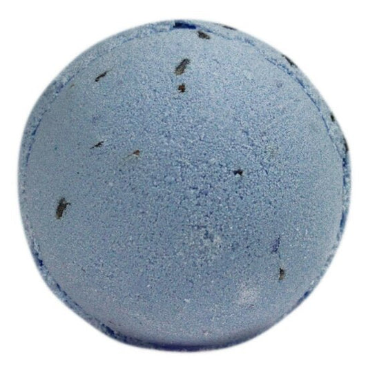 Lavender Seed Jumbo bruisbal met sheaboter badbom 180 gram lavendelgeur en lavendelzaden