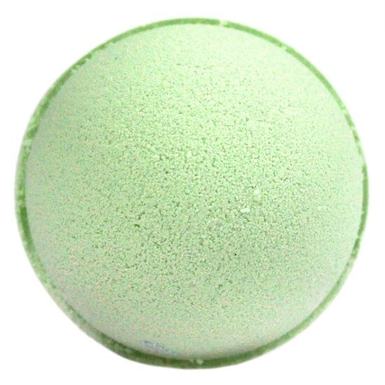 Lemon & Eucalyptus Jumbo bruisbal met sheaboter badbom 180 gram citrus en eucalyptus geur