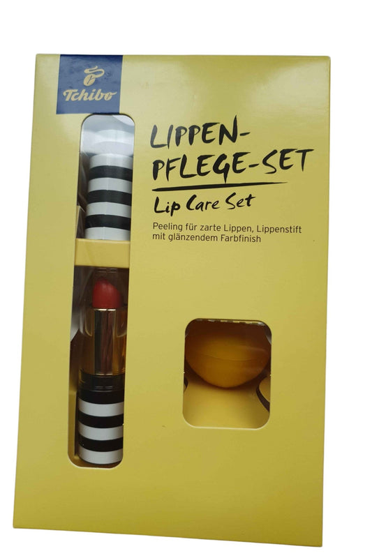 Lip Care Set – Lipstick met Glanzend Finish en Lipscrub - Medase