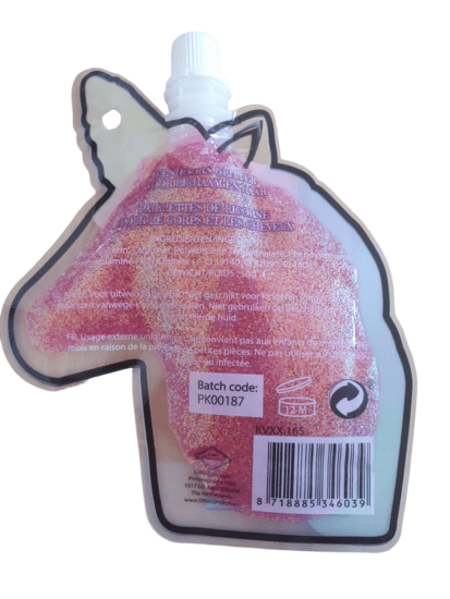 Little divas eenhoorn glitter Roze - Medase