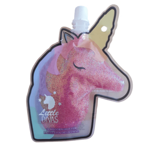 Little divas eenhoorn glitter Roze - Medase