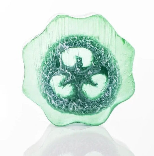 Loofah Scrub Zeep - Grape - Medase