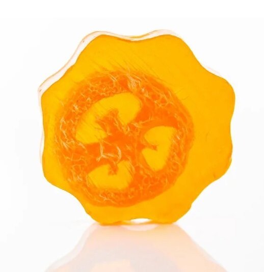 Loofah Scrub Zeep - Orange - Medase