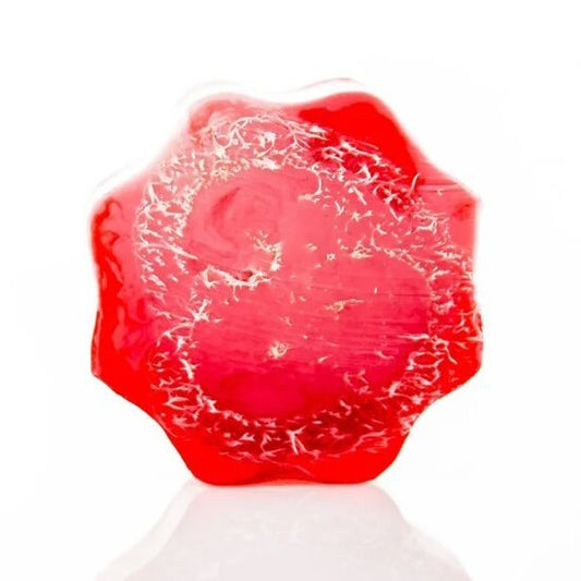 Loofah Scrub Zeep - Strawberry - Medase