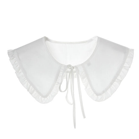 Los kraagje/Blouse kraagje basic - Wit - Medase