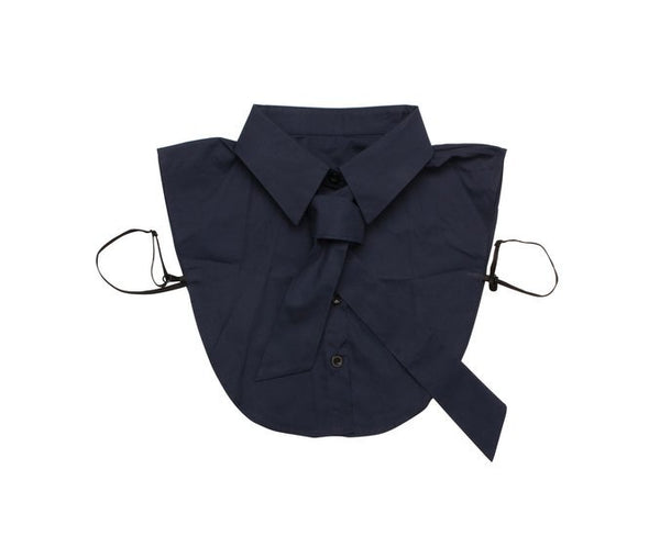 Los kraagje/Blouse kraagje - Navy - Medase