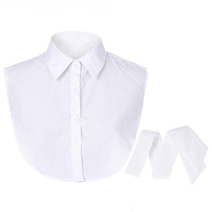 Los kraagje/Blouse kraagje - Wit - Medase