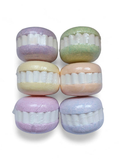 Macaron Bruisballen – Badbruisballen in Pastelkleuren 40g - Medase